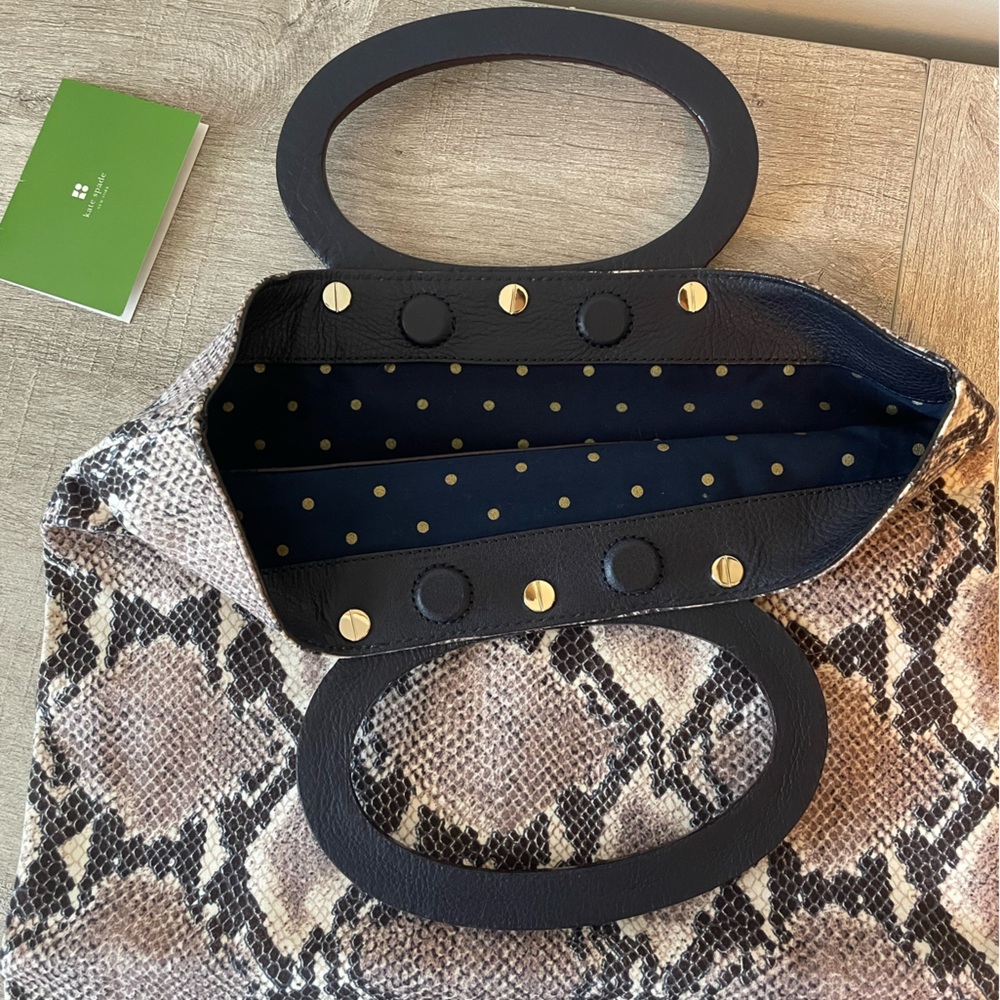 Kate Spade Python Tote - Picture 5 of 10